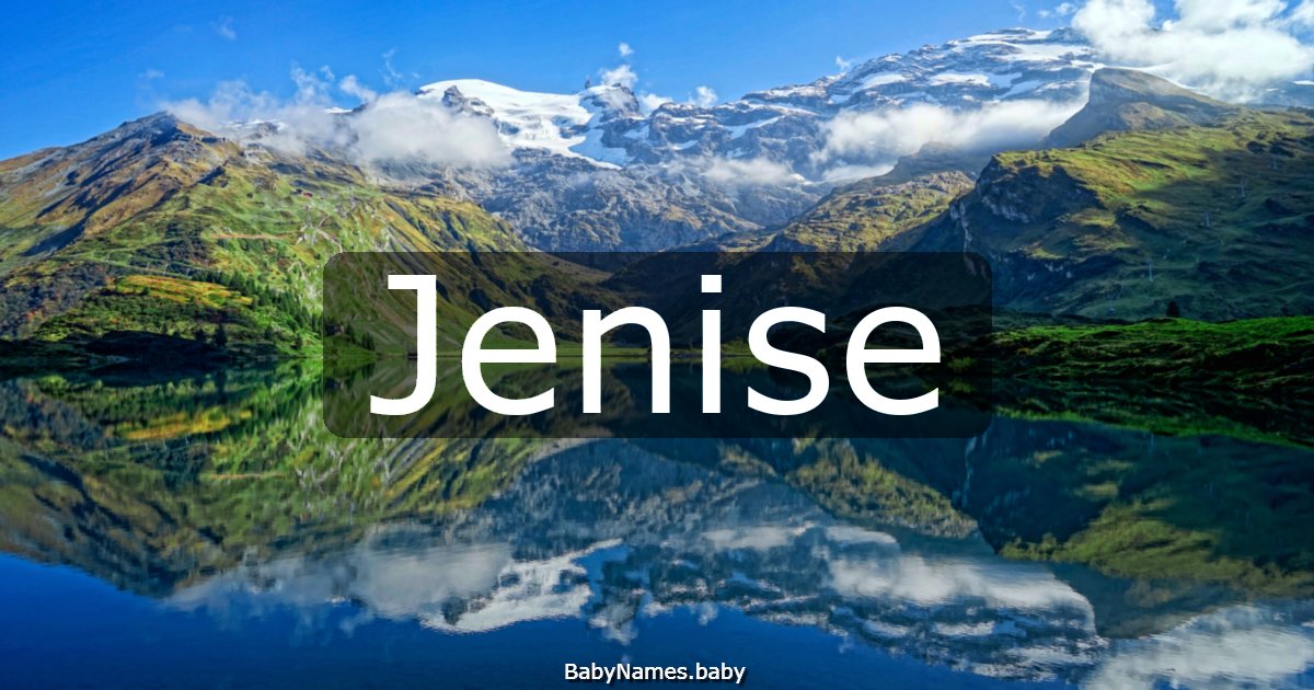 Jenise