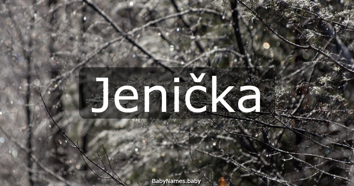 Jenička