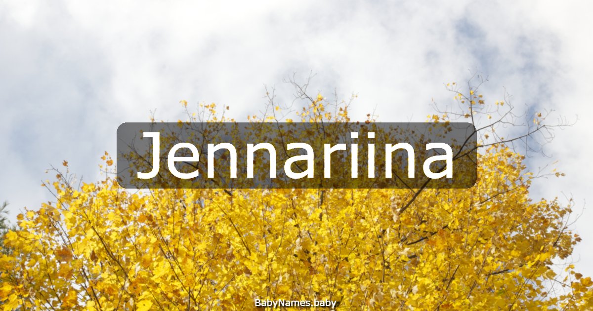 Jennariina
