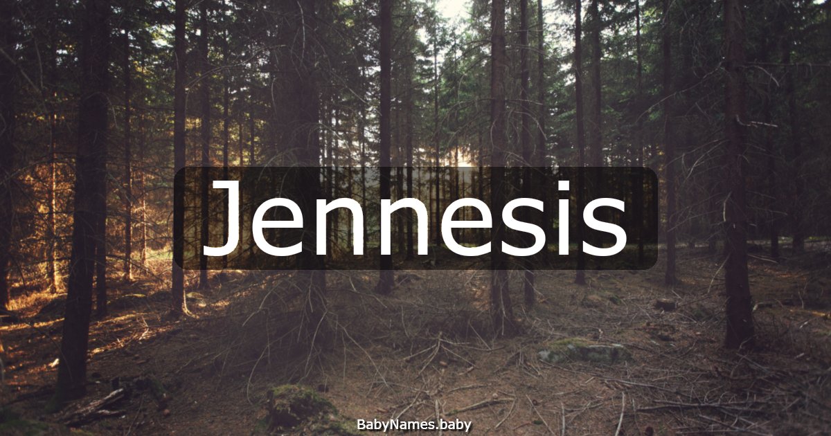Jennesis