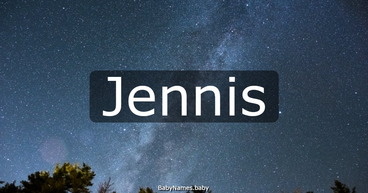 Jennis