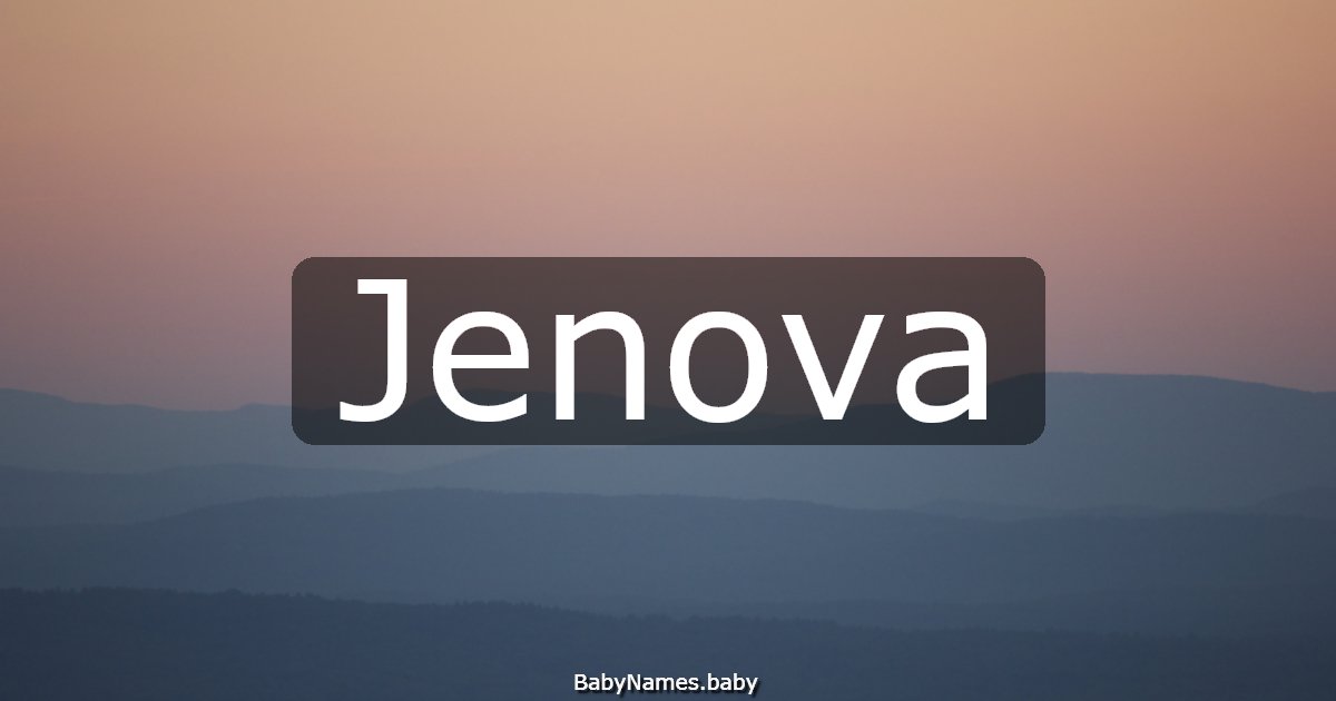 Jenova
