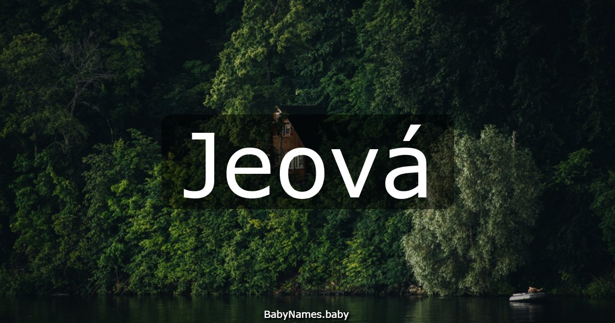 Jeová