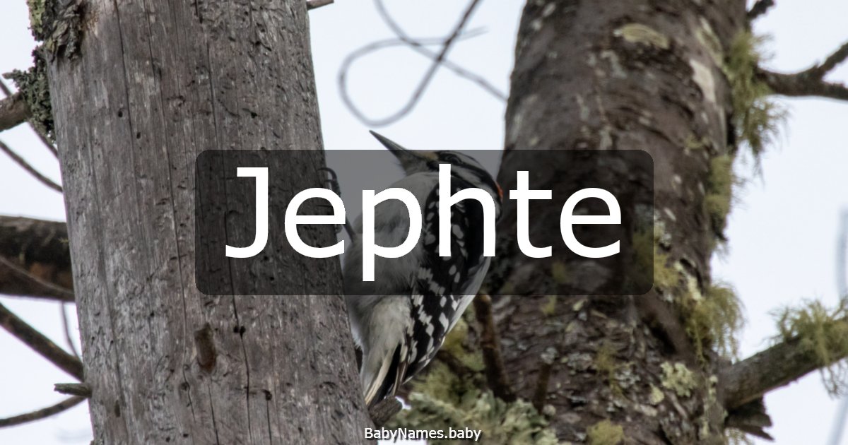Jephte