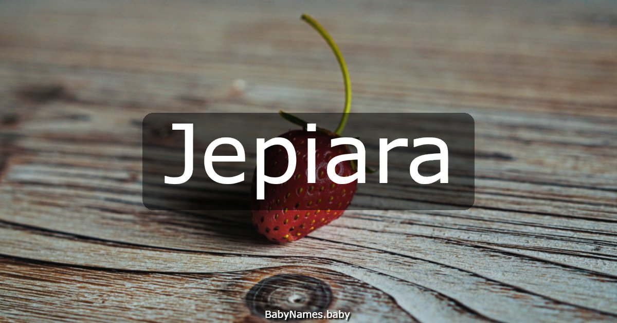 Jepiara