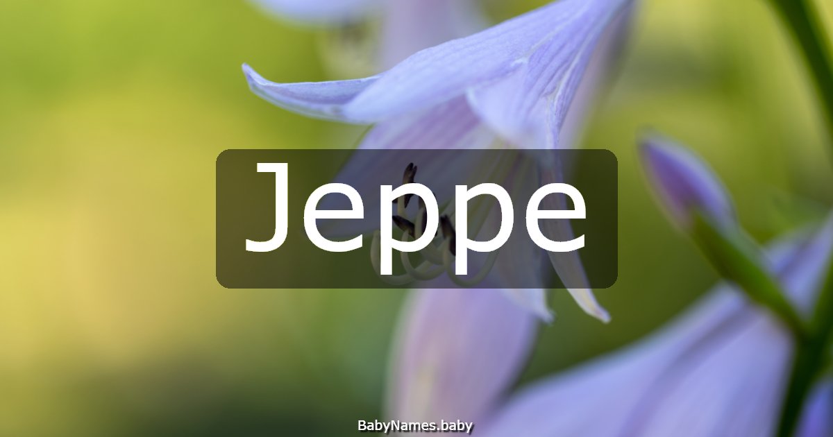 Jeppe