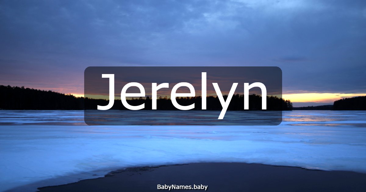 Jerelyn
