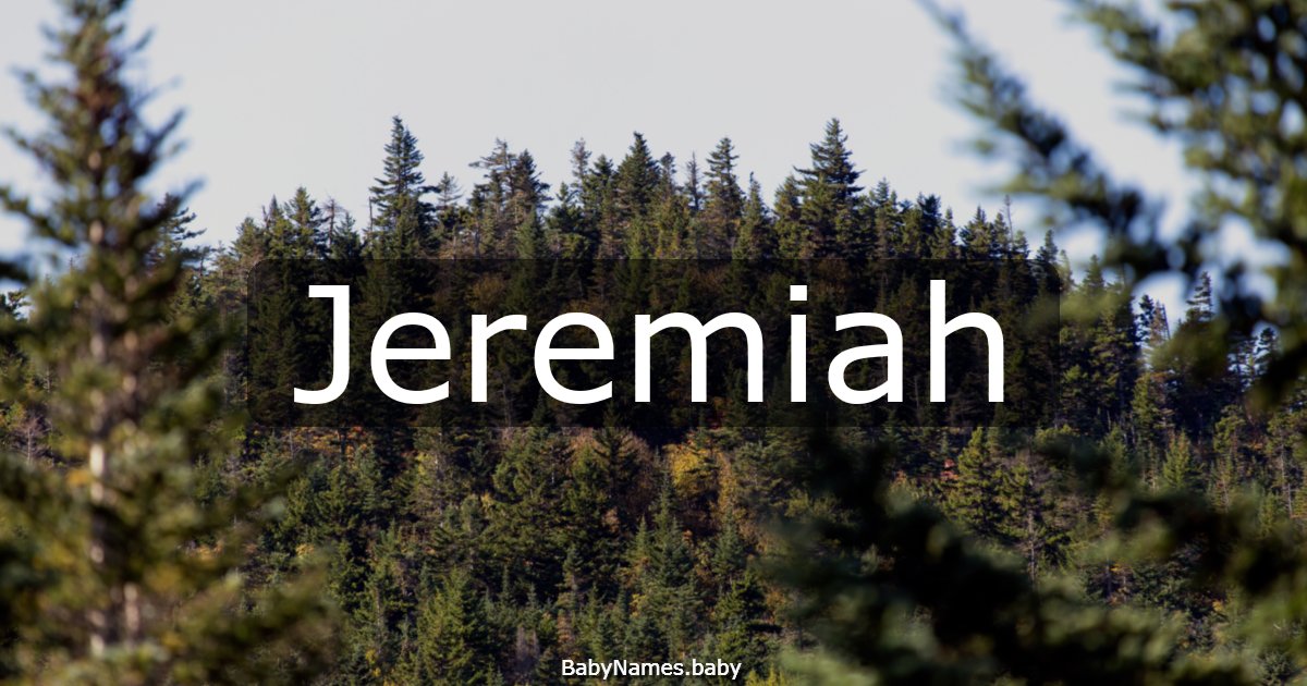 Jeremiah