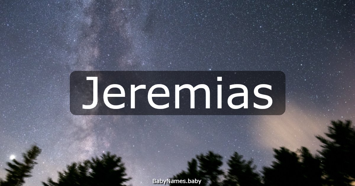 Jeremias