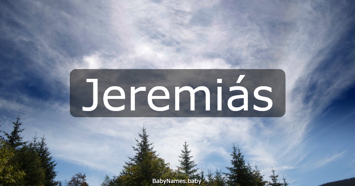 Jeremiás