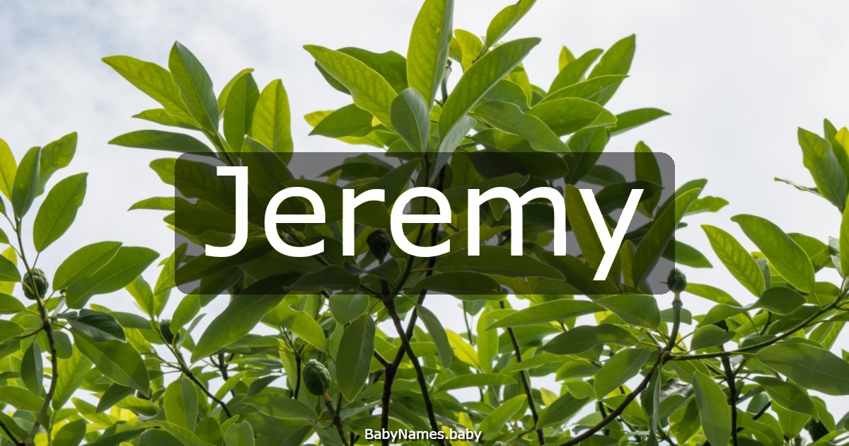 Jeremy