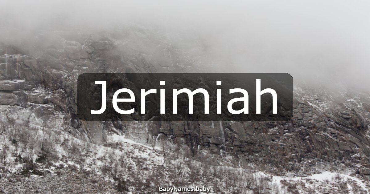 Jerimiah