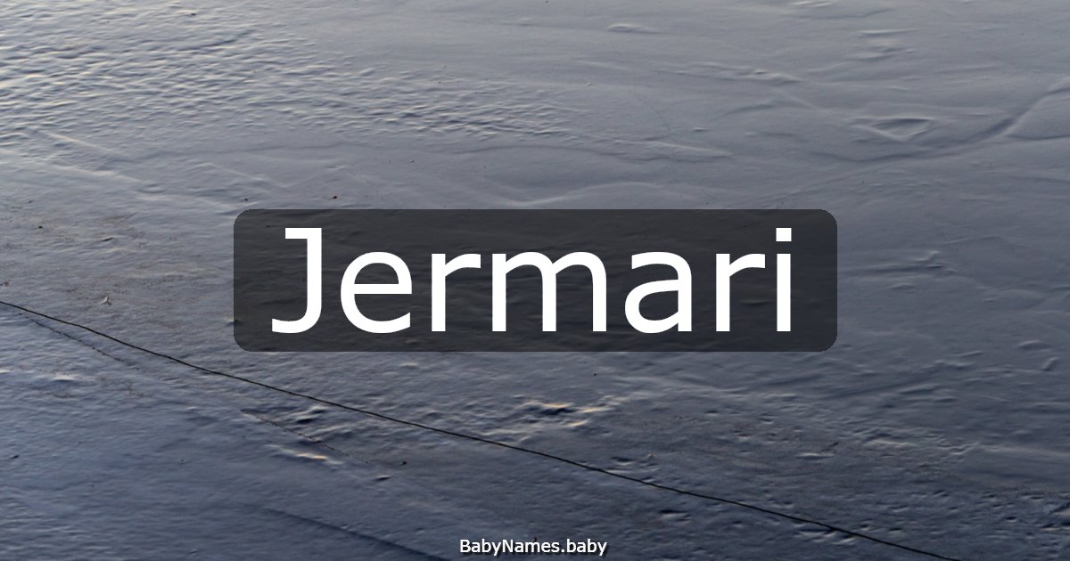 Jermari