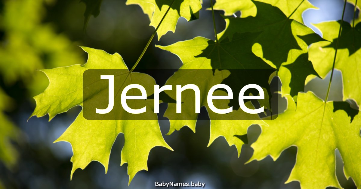 Jernee
