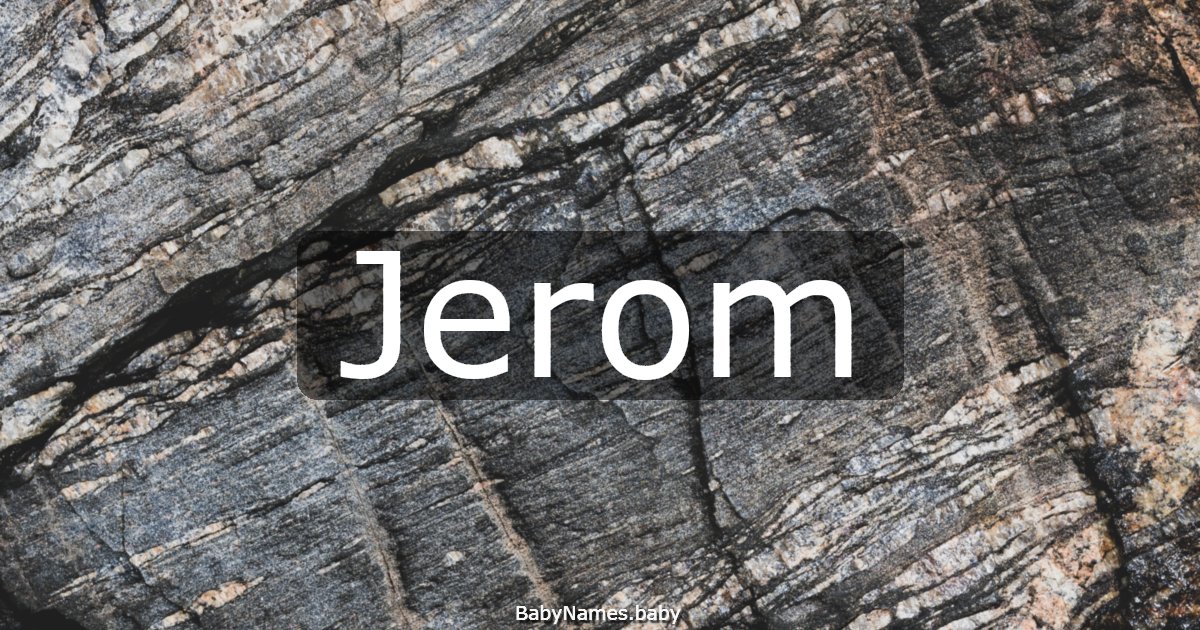 Jerom