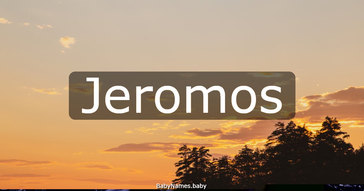 Jeromos