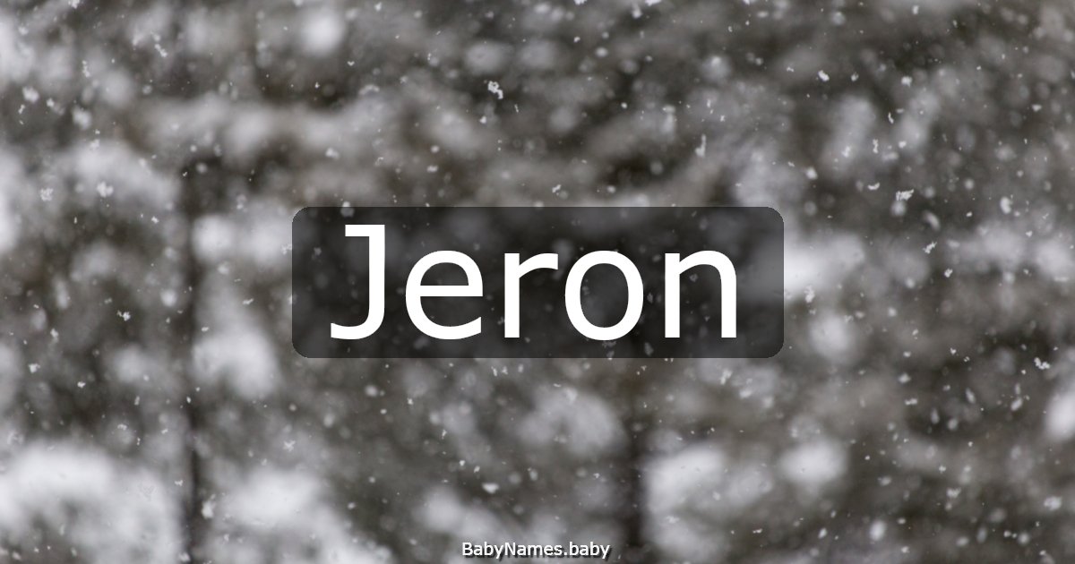 Jeron