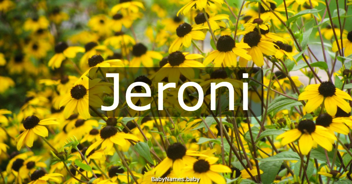 Jeroni