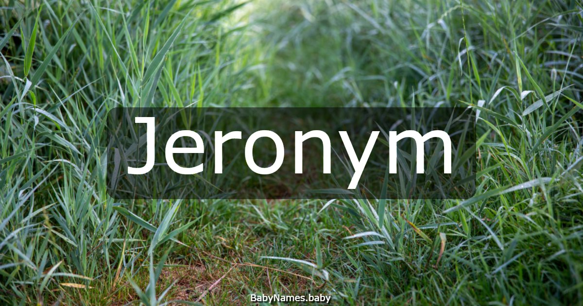 Jeronym