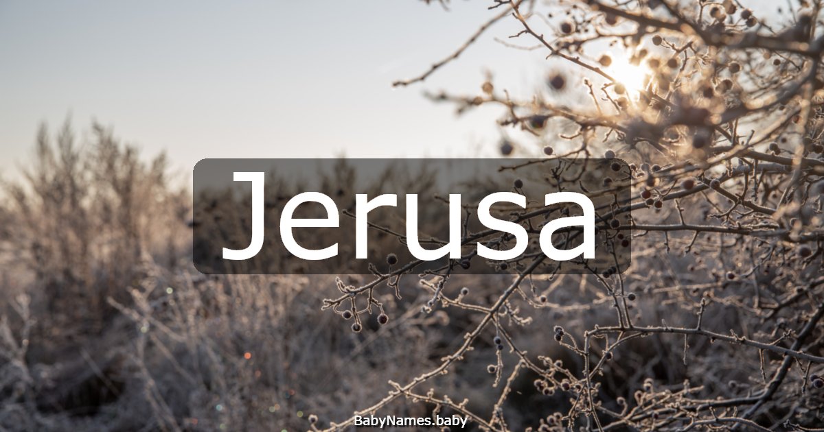 Jerusa