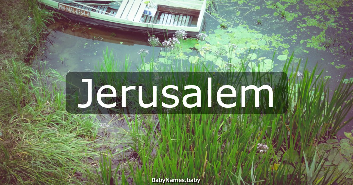 Jerusalem