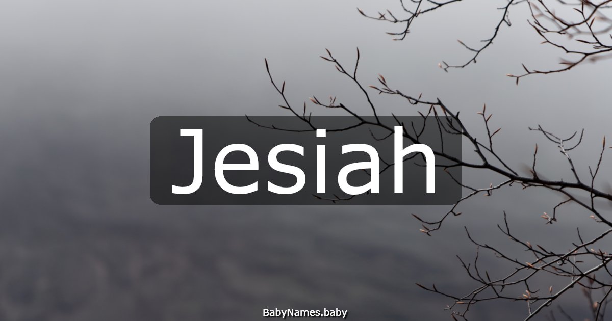 Jesiah