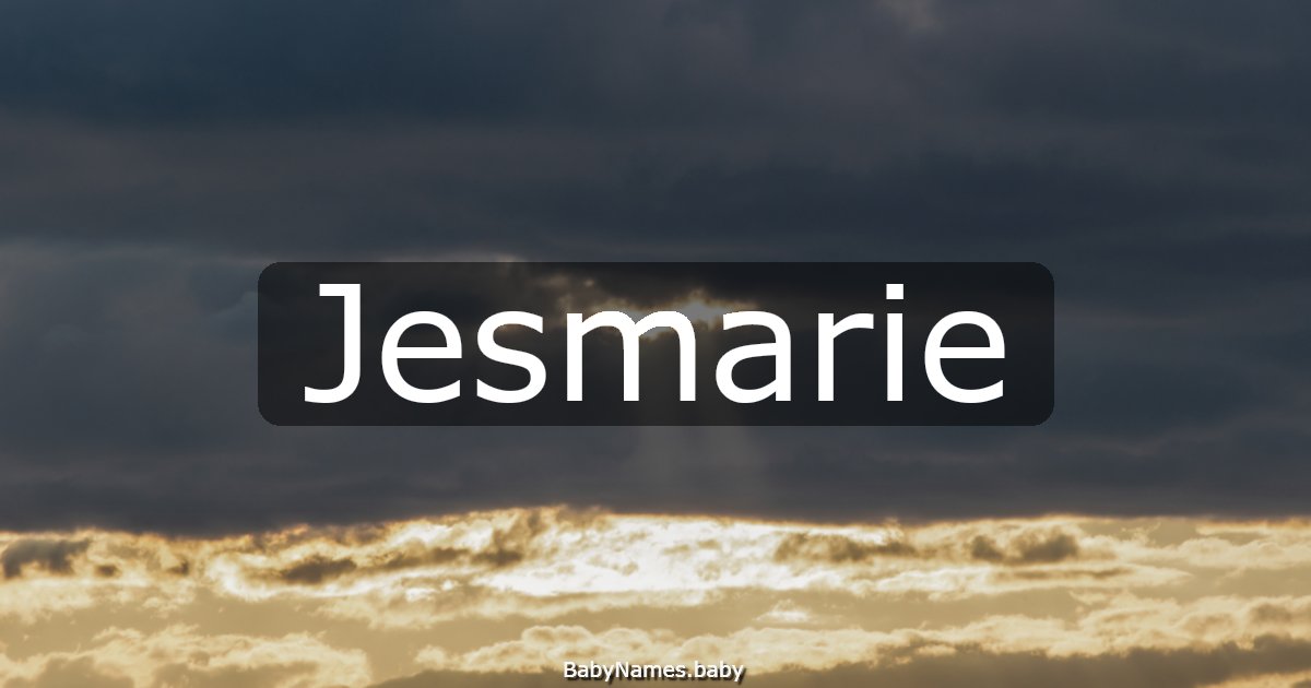 Jesmarie