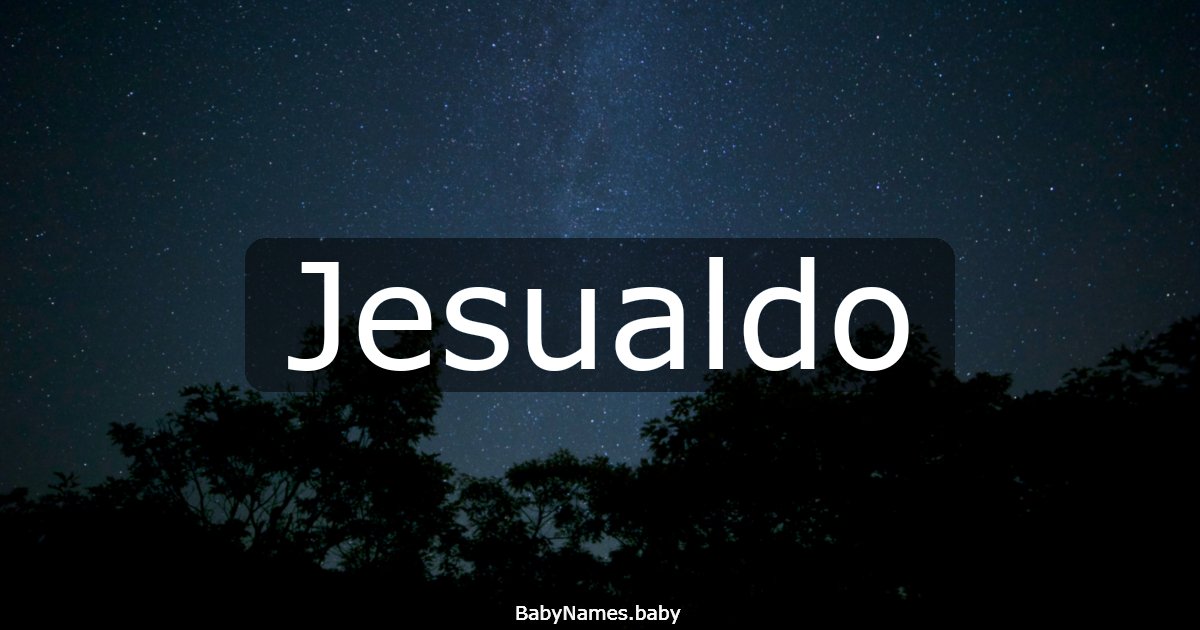 Jesualdo
