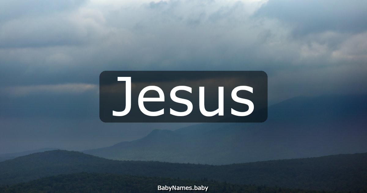 Jesus