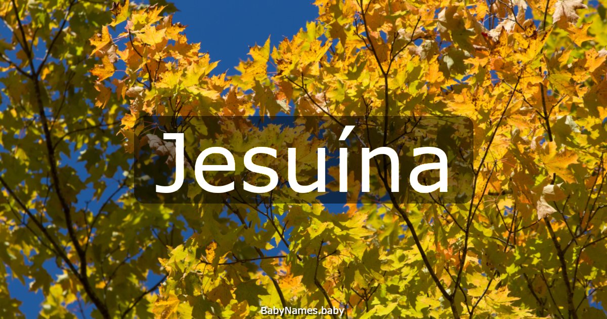 Jesuína