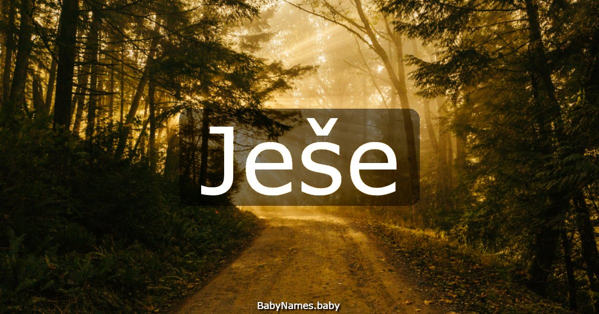 Ješe
