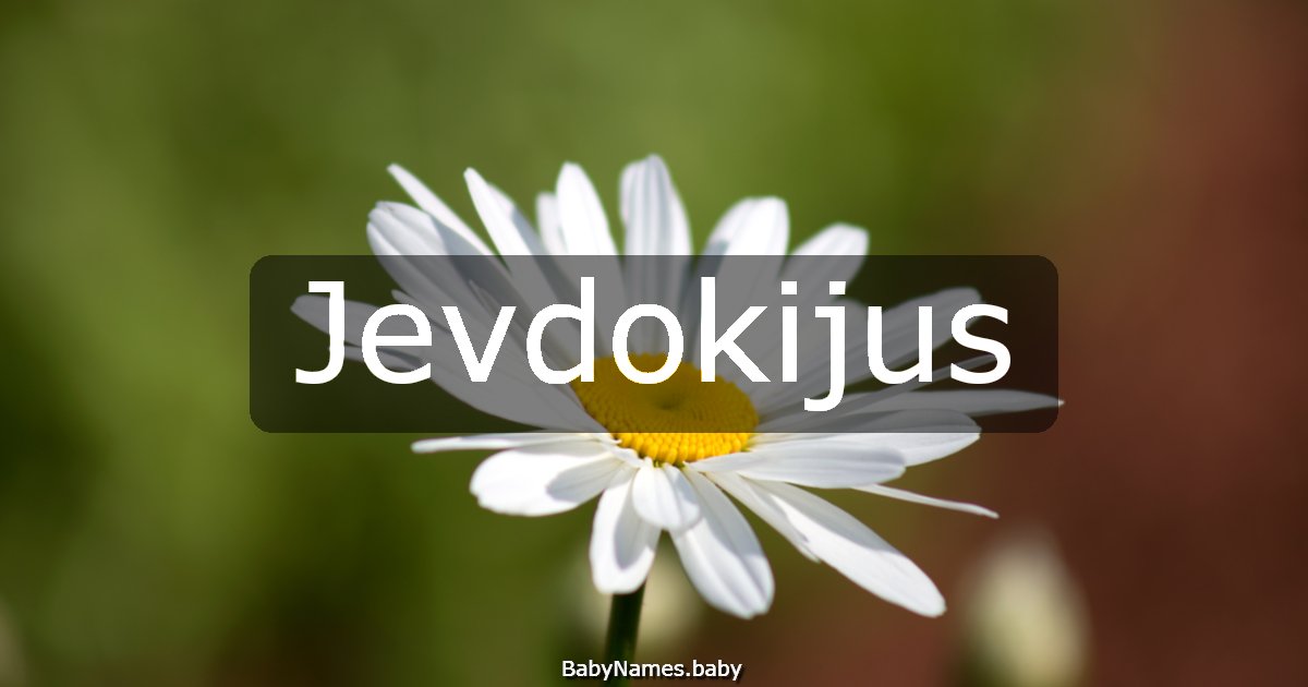 Jevdokijus