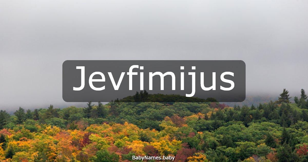 Jevfimijus
