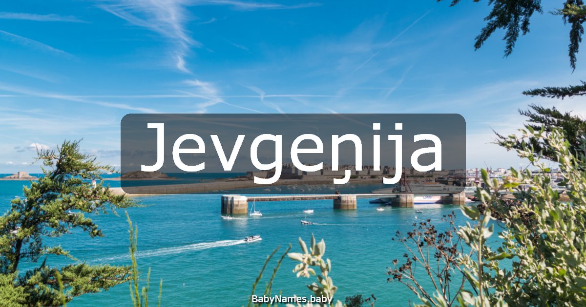 Jevgeņija