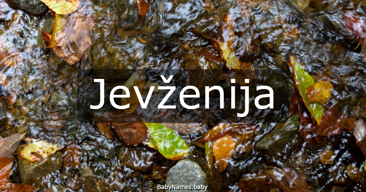 Jevženija