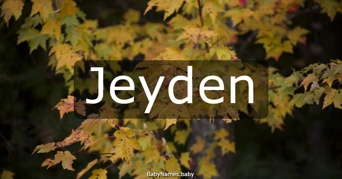 Jeyden