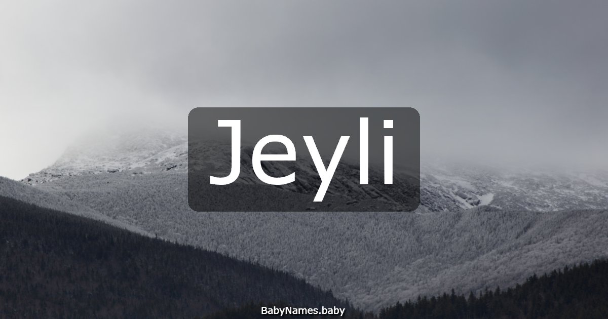 Jeyli
