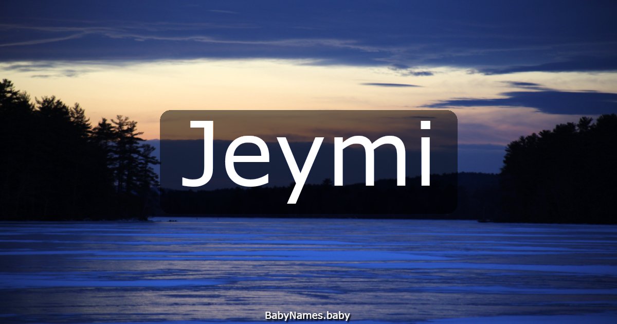 Jeymi