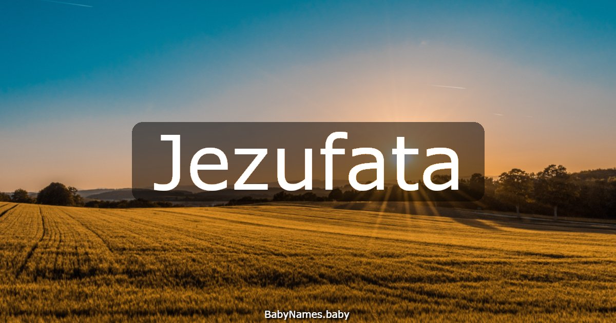 Jezufata