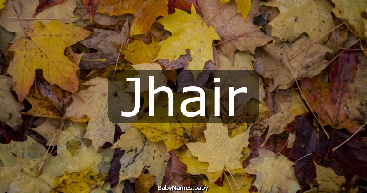 Jhair