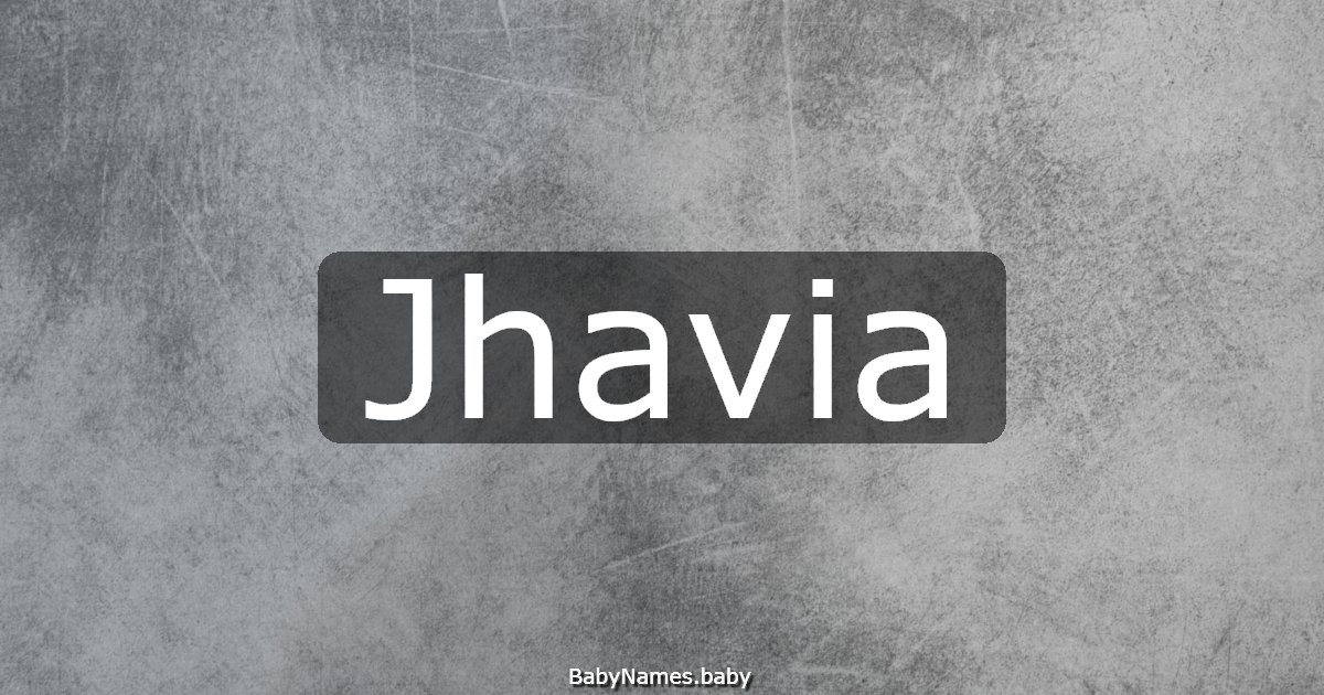 Jhavia