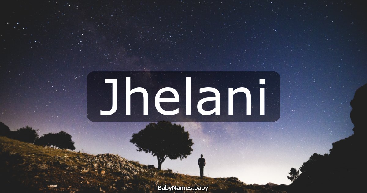 Jhelani