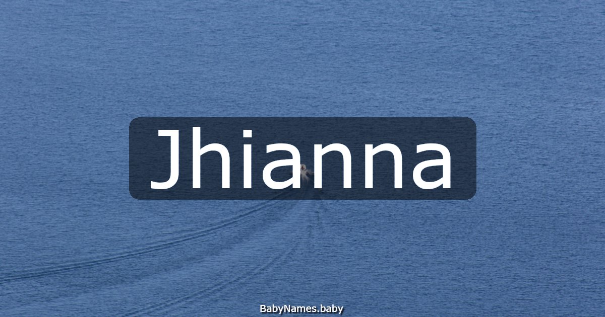 Jhianna