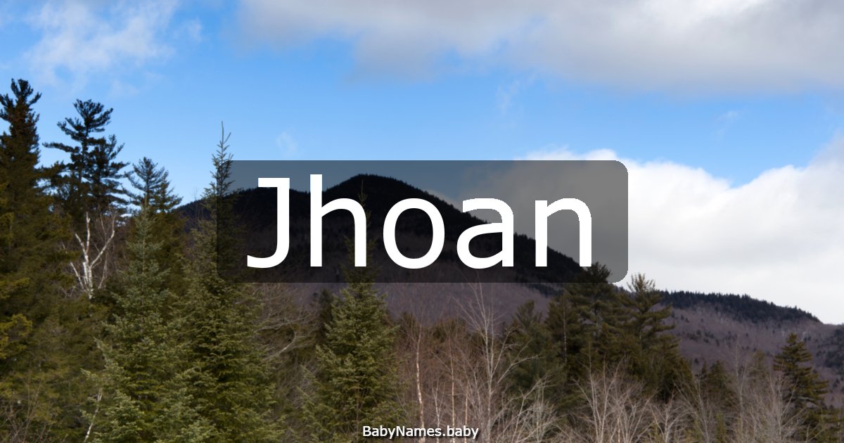 Jhoan