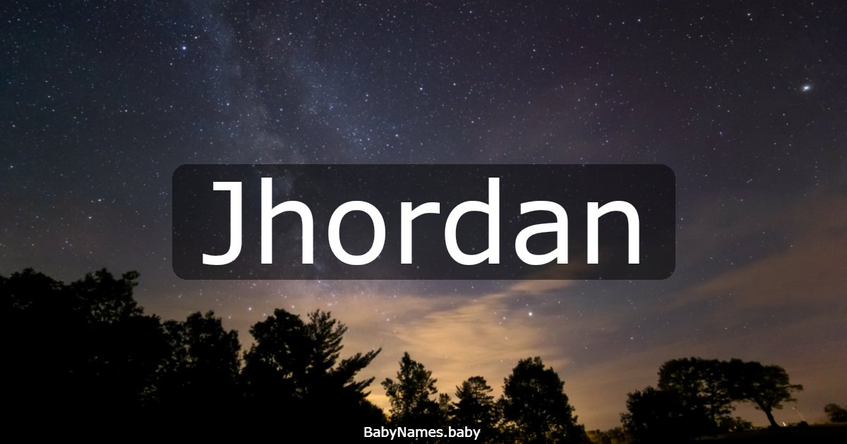 Jhordan