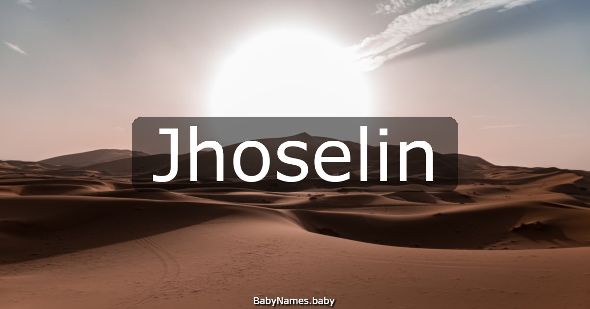 Jhoselin