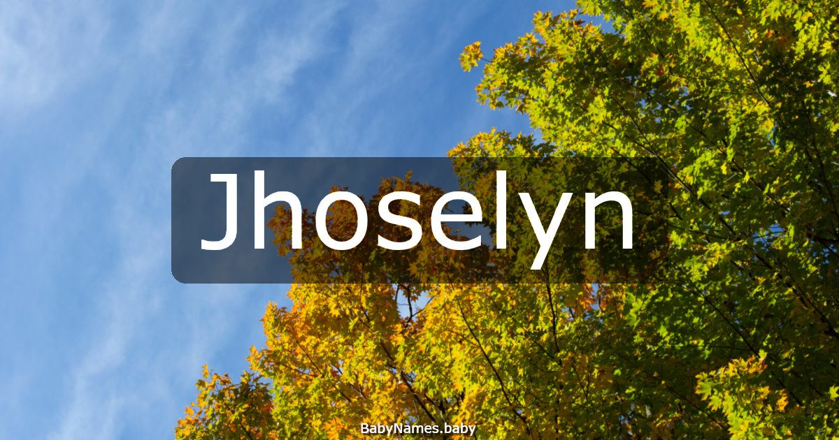 Jhoselyn