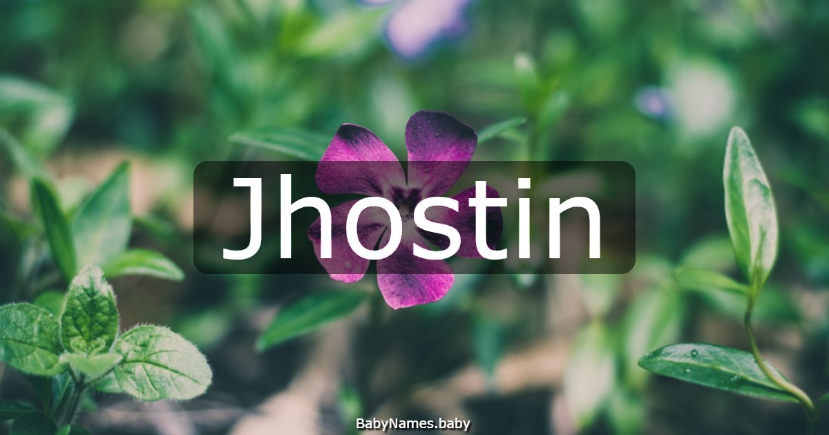 Jhostin