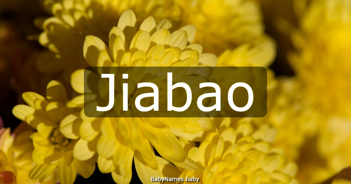 Jiabao