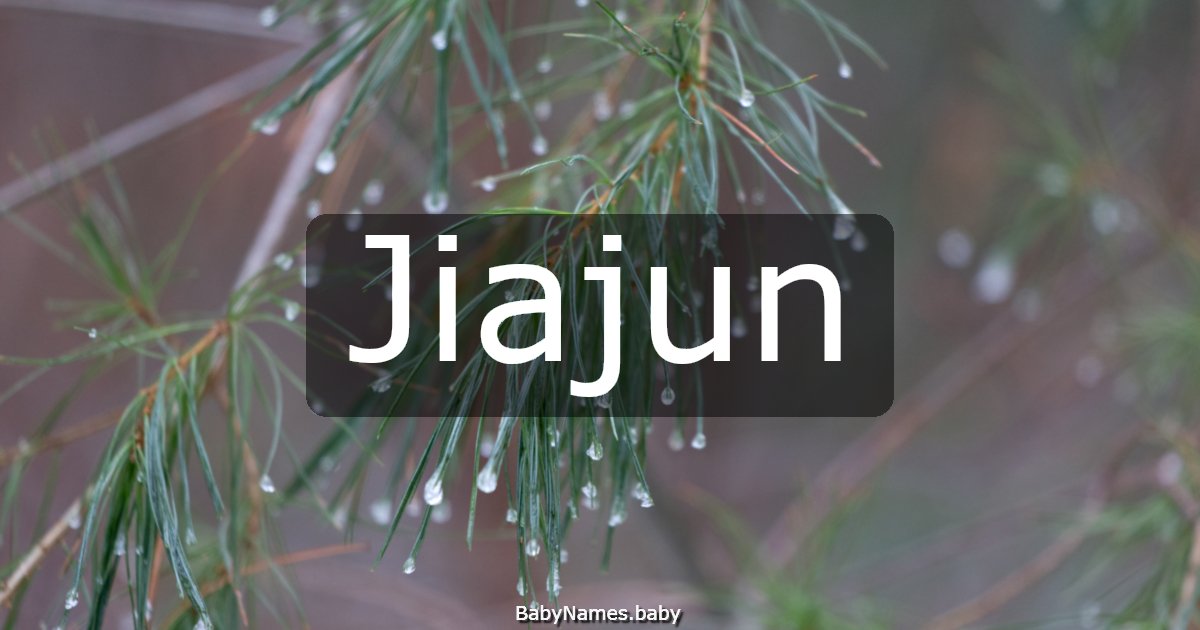 Jiajun